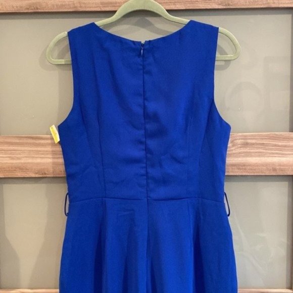 NWT Haryln Flare Leg Crepe Jumpsuit - Picture 10 of 12